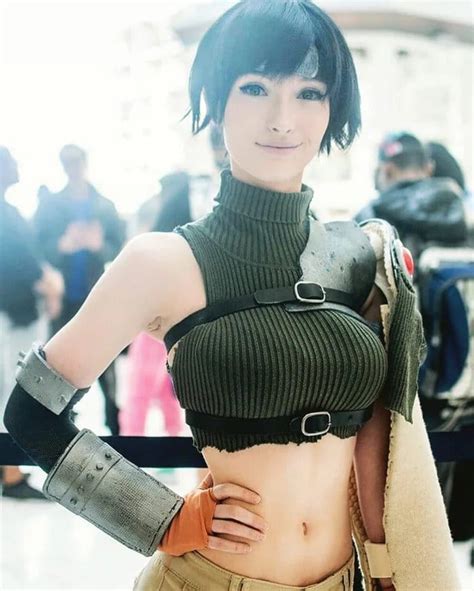 Final Fantasy Vii Yuffie Cosplay Is Here For Your Materia Bell Of