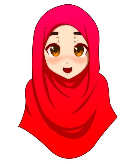 20 Gambar Kartun Hijab Dewasa