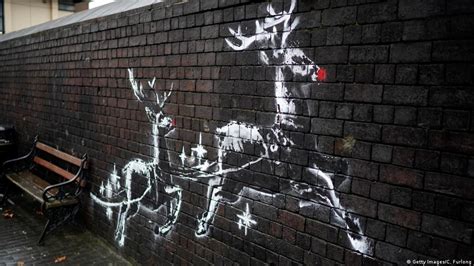 Banksy′s Christmas Painting Under Security After ′vandalism′ Arts