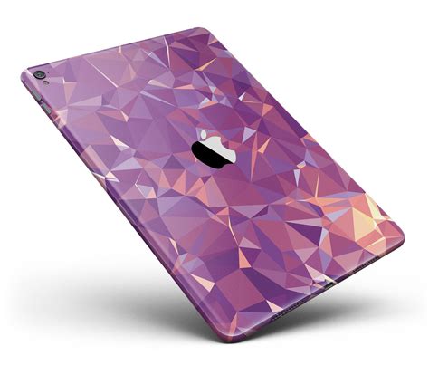 Pink Geometric V13 Full Body Skin For The Ipad Pro 129 Or 97 Avai