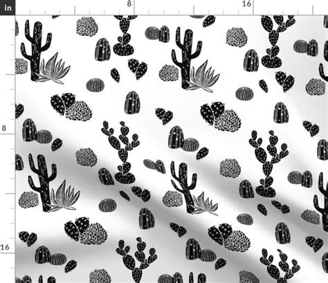 The white death was once featured on the show alaska monsters, but as it generally is with these it is reportedly seen in the deserts of the american southwest, such as those in california, nevada the cactus cat, at first glance, simply looks like a large black cat, standing about two feet and. Cactus // black and white modern minimal - Spoonflower