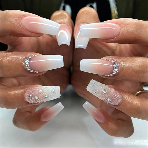 Coffin Nails White Design