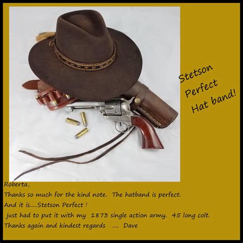 Cowboy Horsehair Hat Band Wide Cinnamon Black Double Tassels