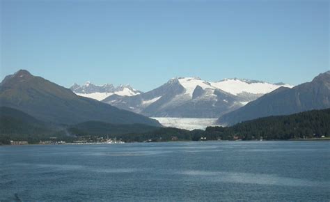 Auke Bay And The Mendenhall Glacier Juneau Alaska