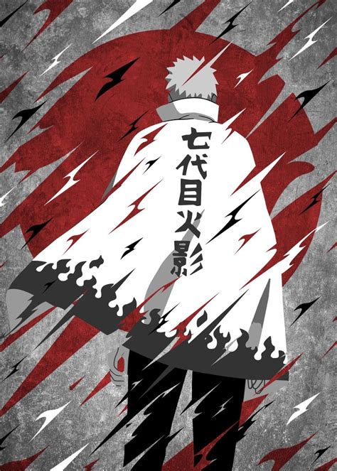 Uzumaki Naruto Poster Art Print By Qreative Displate In 2021