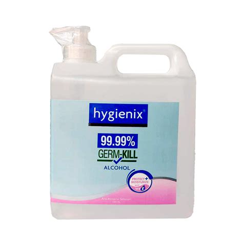 Hygienix Alcohol With Moisturizer With Pump 1l