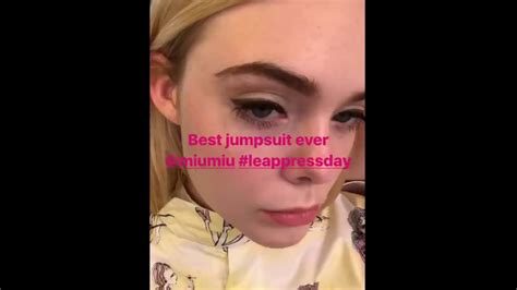 Elle Fanning Instagram Story August 30 2017 Youtube
