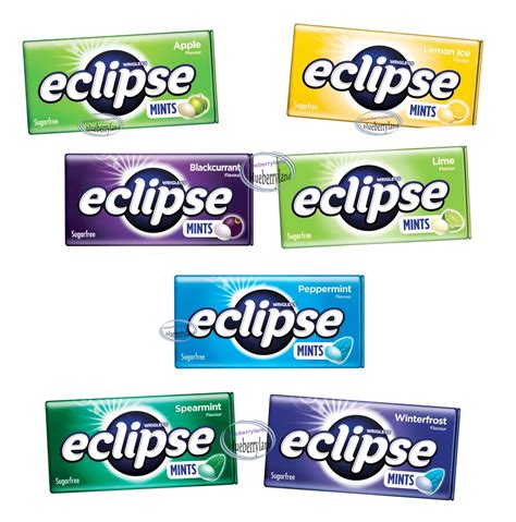 Eclipse Sugarfree Mints Various Fruit Mint Flavors At Your Choice 2x
