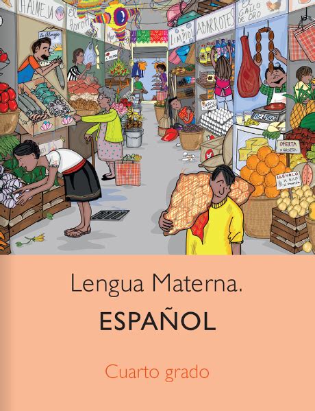 Libro Sep Lengua Materna Español Cuarto 4 Grado Primaria 2022 2023