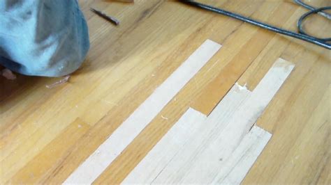 How To Repair A Staggered Wood Floor