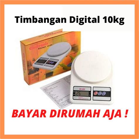 Jual Timbangan Dapur Digital Untuk Buah Atau Kue Timbangan Dapur Digital Sf Kapasitas Kg