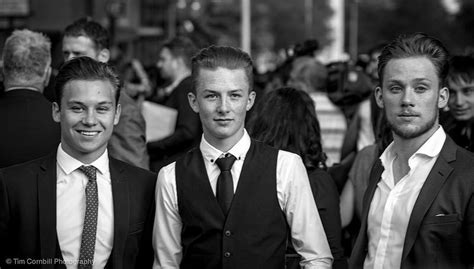 Finn Cole Harry Kirton And Joe Cole Peaky Blinders Series 2 World Premiere Birmingham Por