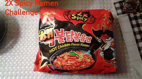 Jen and julie are turning up the heat again, for the nuclear fire ramen challenge! 2X Spicy Ramen Challenge!! - YouTube