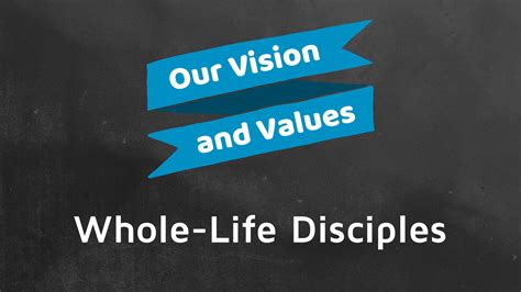 Our Vision And Values Whole Life Disciples Salford Elim Church
