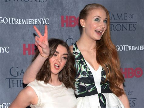 Game Of Thrones Stars Maisie Williams Sophie Turner Best Moments
