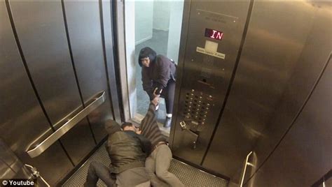 Awesome Elevator Prank Would You Jump In To Stop A
