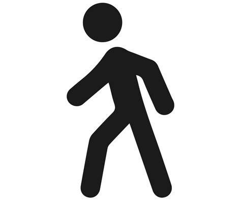 Man Walking Icon Png On Transparent Background 14455880 Png