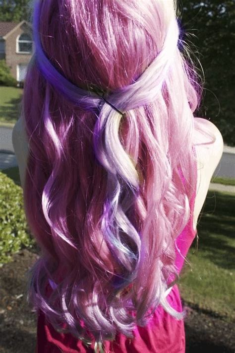 Half Pink Half Lilac Hair Hairsxn