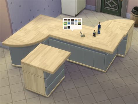 Mod The Sims Blandco Wood Countertops