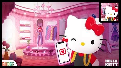 Hello Kitty Fashion Star Hello Kittys New Fashion Boutique Dress Up Games For Girls Youtube