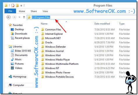 How Can I Find And Open The Program Folder In Windows 8110 Location