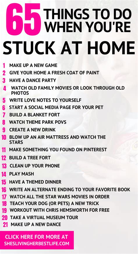 65 Things To Do When You Are Bored At Home Things To Do When Bored