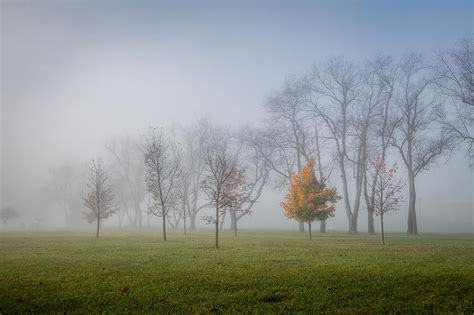 Foggy Autumn Morning Photograph By Victoria Winningham Fine Art America