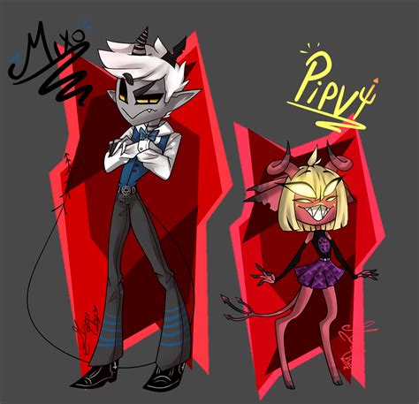 Hazbin Hotel Or Helluva Boss Ocs By Marychic On Deviantart