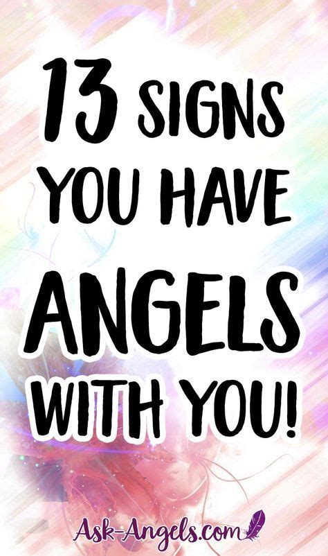 Angel Signs ~ 13 Signs Your Angels Are With You Angel Signs