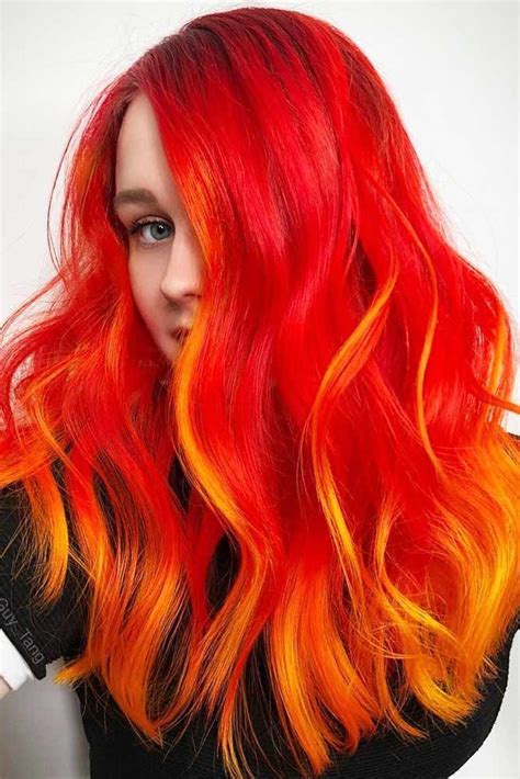 Discover The Captivating Orange Hair Rainbow From Sweet Pumpkin To