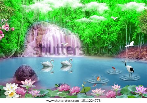 3d Beeindruckende Naturhintergründe Stockfoto 1511224778 Shutterstock