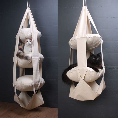 The Original Cats Trapeze Cribs For Small Spaces Cat Furniture Cat Bed
