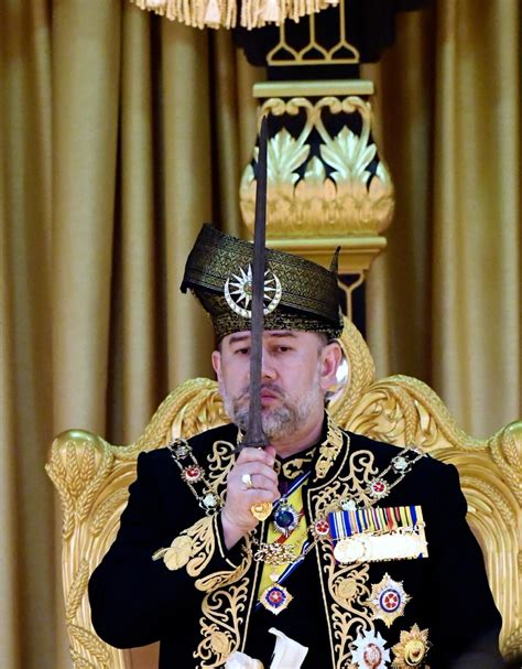 Comptroller of the royal household datuk. Sultan Muhammad V installed as 15th Yang di-Pertuan Agong ...