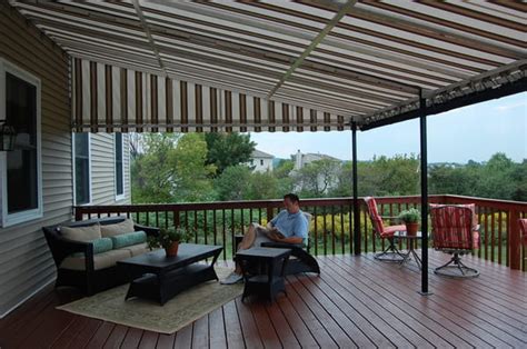 Stationary Awnings For Deck Or Patio Protection Window Works Nj