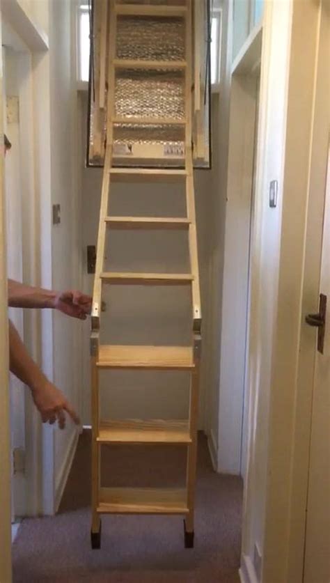 Stira Semi Matic Timber Loft Ladder Here Is A Video From One Of Our