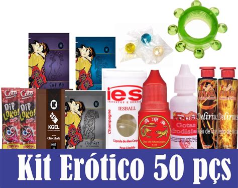 Kit Erotico 50 Itens Sexshop Otimos Produtos Para Revender Mercado