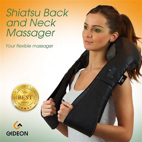 Gideon™ Portable Shiatsu Massager For Back Neck Shoulder And Feet With Ebay