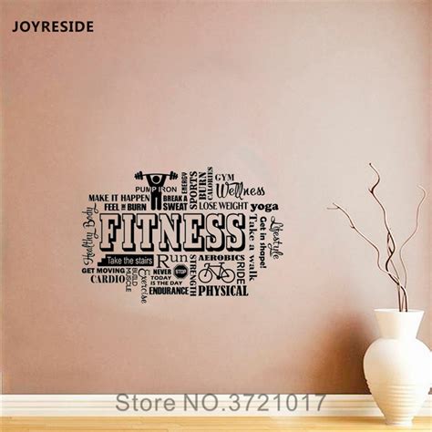 Joyreside Fitness Motivational Quote Wall Warts Decal Vinyl Sticker