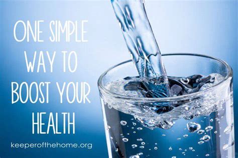 After you drink, both your small and large. One Simple Way to Boost Your Health - Drink More Water ...