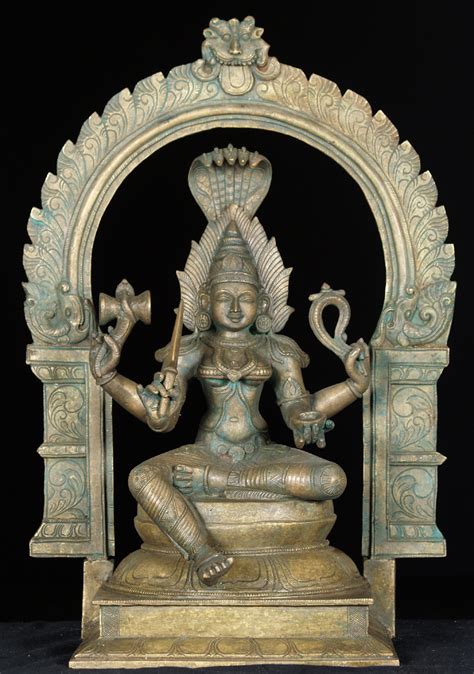Sold Bronze Shakti Statue 22 51b25 Hindu Gods And Buddha Statues