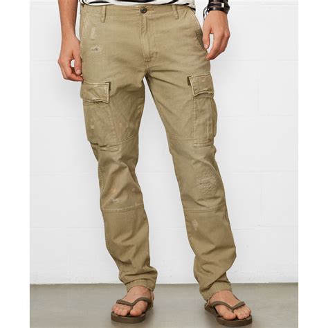 David taylor collection men's back elastic cargo pants. Denim & Supply Ralph Lauren Tapered Cotton Cargo Pants in ...