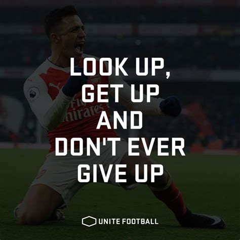Look Up Get Up And Dont Ever Give Up Unitefootball Football