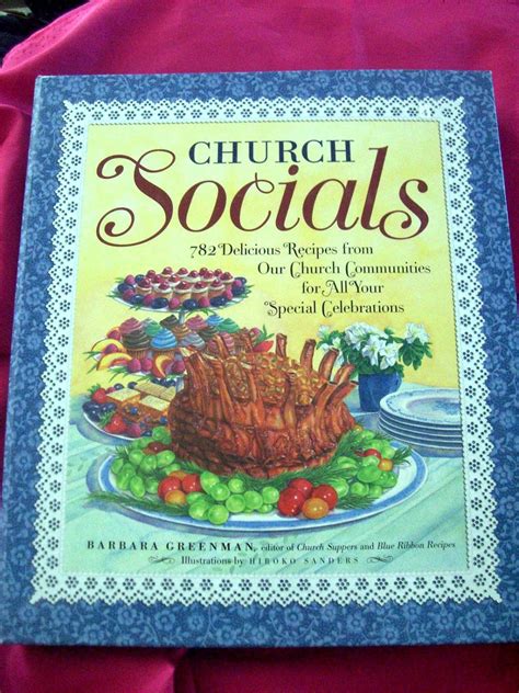 Sold Church Socials Cookbook ~ 782 Delicious Recipes From Our Church