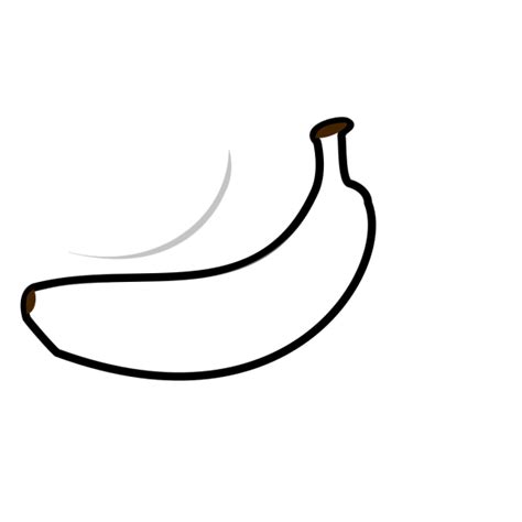 Banana Outline Png Svg Clip Art For Web Download Clip Art Png Icon Arts