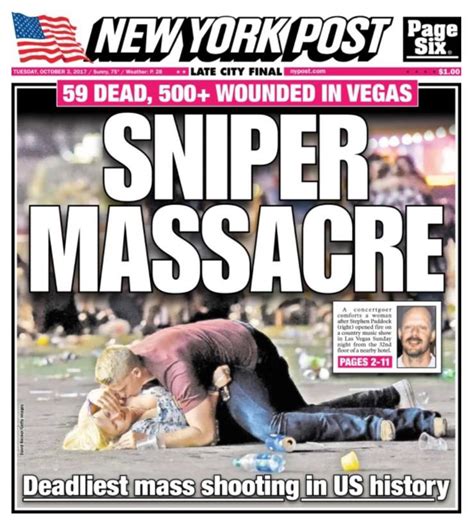 How Newspapers Across The Us Reported The Las Vegas Shootings That