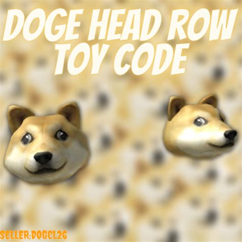 Roblox Doge Headrow Toy Code Code Only Read Description Ebay