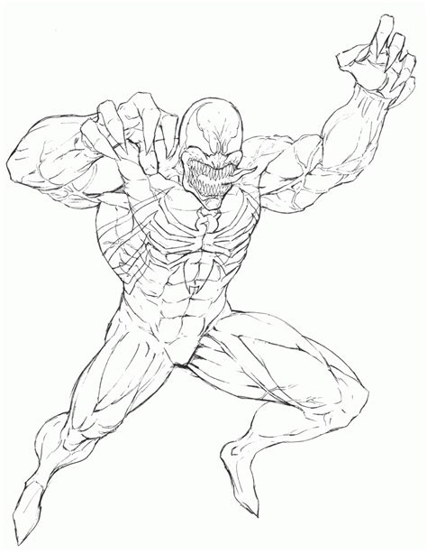 Venom Coloring Pages 2018 / Get Those Black Crayons Ready For Color