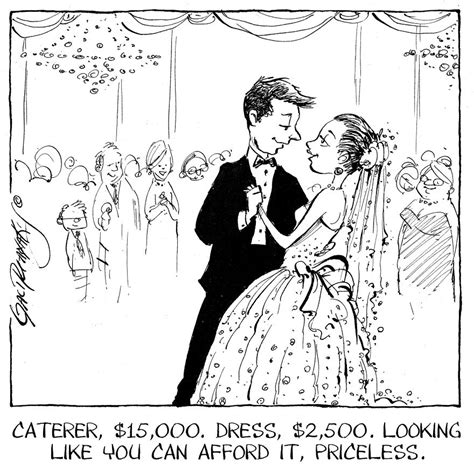 15 uncomfortable cartoons about weddings that are too true