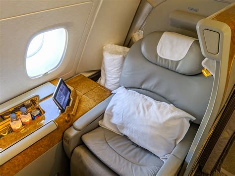 Review Of Emirates A380 First Class Dubai To La The Points Guy