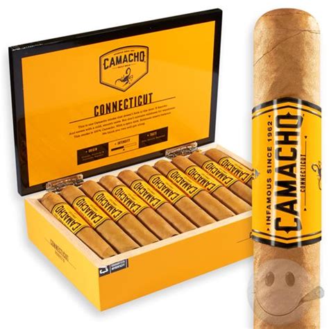 The camacho connecticut cigar is the perfect smoke for those craving something milder, while not sacrificing flavor. Camacho Connecticut - Cigars International